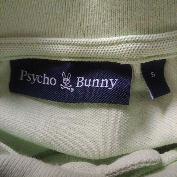 Hell Bunny Light Green Polo Shirt Streetwear Alternative Mens Short S - Picture 8 of 9